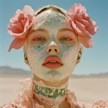 "Dazed 20" başlıklı Dijital Sanat Nikaleona tarafından, Orijinal sanat, AI tarafından oluşturulan görüntü