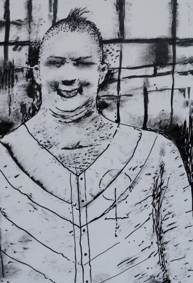 「You've changed」というタイトルの描画 Milto Siderisによって, オリジナルのアートワーク, インク