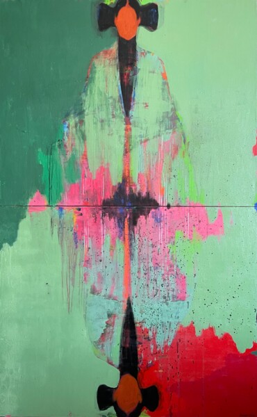 Reflections of Identity Painting titled "Reflections of Iden…" by Incognito, Original Artwork, Acrylic