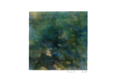 Σχέδιο με τίτλο "dessins 15x15 #10 m…" από Marie-Pascale Corcuff, Αυθεντικά έργα τέχνης, Μολύβι