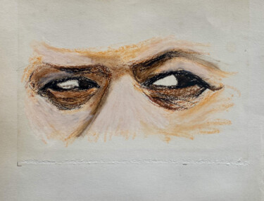 绘画 标题为“Honoré Daumier” 由Cyril Emmanuel (X the Villain), 原创艺术品, 粉彩