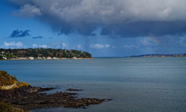 Carantec, Pen al Lann, l'île Noire. Fotografia intitulada "Carantec, Pen al La…" por Thierry Martin, Obras de arte originais, Fotografia digital