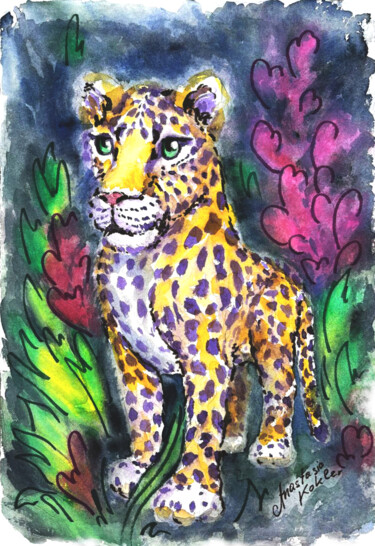 Jungle Majesty: the enchanted Leopard