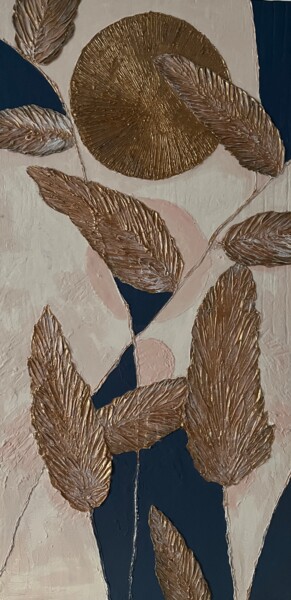 Change of Day Peinture intitulée "Change of Day" par Maria Ivanova (Volterbeat), Œuvre d'art originale, Acrylique Monté sur Panneau de bois