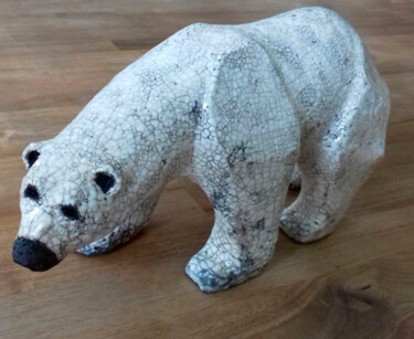 Sculpture intitulée "IGOR" par Isabelle Bodiguel, Œuvre d'art originale, Terre cuite