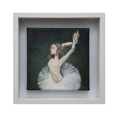 Poise and Passion, Ballet Fine Art 绘画 标题为“Poise and Passion,…” 由Artseeker Artists, 原创艺术品, 油 安装在木质担架架上
