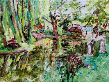 Painting titled "Ruines agrestes | P…" by Antoine Juliens, Original Artwork, Acrylic