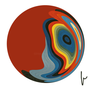 Digital Arts με τίτλο "Maboul 49" από Jean Paul Pierozzi, Αυθεντικά έργα τέχνης, Ψηφιακή ζωγραφική