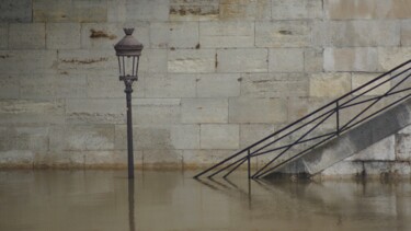 Photography titled "Paris flood" by Gey 75, Original Artwork, Digital Photography