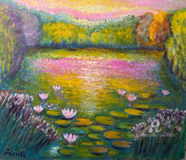 Waldsee bei Sonnenaufgang