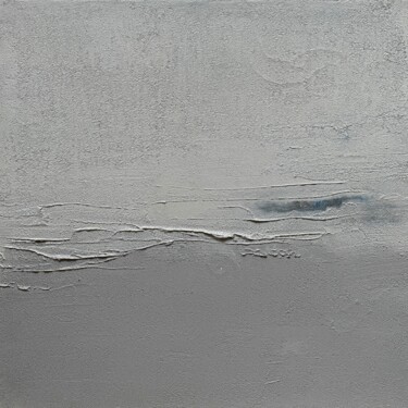 Shades of Infinity – Abstract Gray Landscape Painting Painting titled "Shades of Infinity…" by Krist Sergeeva, Original Artwork, Acrylic