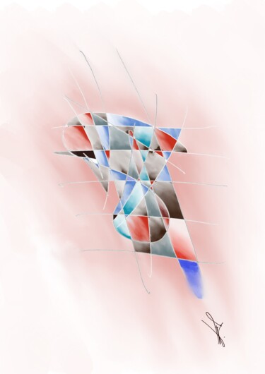 数字艺术 标题为“métanoïède” 由Jean Marie Bertin, 原创艺术品, 数字油画