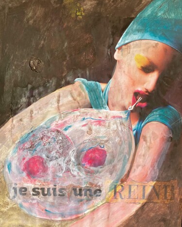 Peinture intitulée "« I wanna be Iconic…" par Ananda Eva, Œuvre d'art originale, Acrylique
