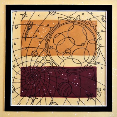 "(107) - union cosmi…" başlıklı Resim Vincent Gibert tarafından, Orijinal sanat, Işaretleyici