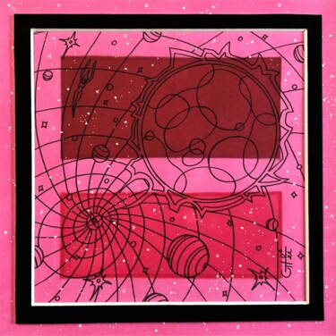 Tekening getiteld "(108) - union cosmi…" door Vincent Gibert, Origineel Kunstwerk, Marker