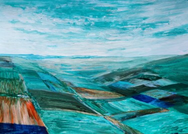 "Feeding off the land" başlıklı Tablo Milto Sideris tarafından, Orijinal sanat, Akrilik