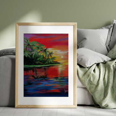 "Memorias" başlıklı Tablo Ling Chang tarafından, Orijinal sanat, Akrilik