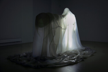 Scultura intitolato "In/Ex" da Sylvain Barberot, Opera d'arte originale, Resina