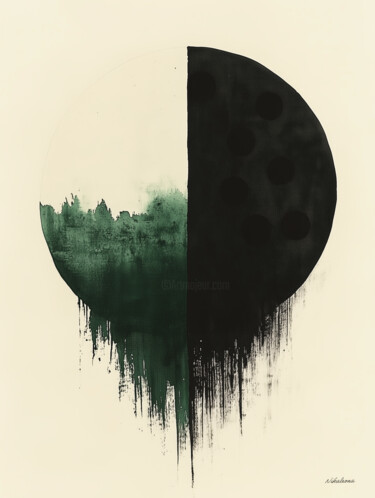 数字艺术 标题为“Woods 17” 由Nikaleona, 原创艺术品, 数字油画