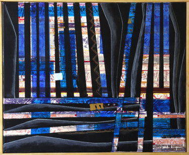 Peinture intitulée "Le Havre Abstrait N…" par Patrick Fraysse, Œuvre d'art originale, Acrylique Monté sur Châssis en bois