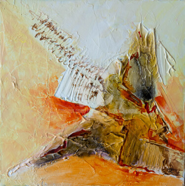 Peinture intitulée "Cavalier" par Françoise Dugourd-Caput, Œuvre d'art originale, Acrylique Monté sur Châssis en bois