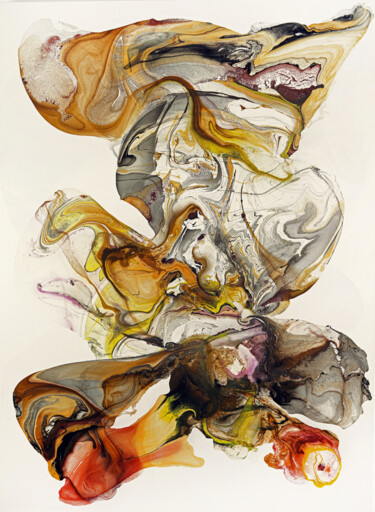 Malerei mit dem Titel "Confluence of Light" von Fintan Whelan, Original-Kunstwerk, Öl Auf Keilrahmen aus Holz montiert
