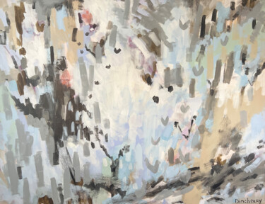 Peinture intitulée ""The Waves Knows No…" par Dinara Chernaia, Œuvre d'art originale, Acrylique Monté sur Châssis en bois