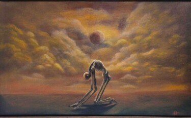Untitled 绘画 标题为“Untitled” 由Calin Seredenco, 原创艺术品, 丙烯 安装在木质担架架上