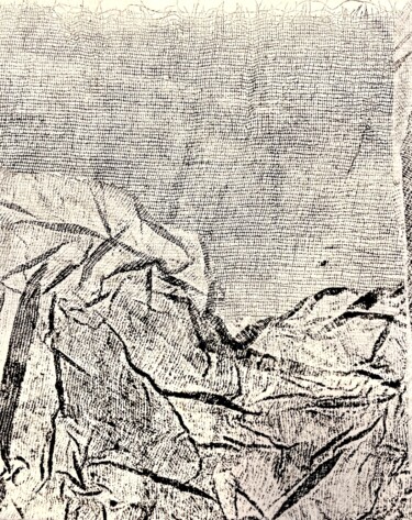 印花与版画 标题为“Variation 3” 由Aurélie Lafourcade, 原创艺术品, 墨 安装在纸板上