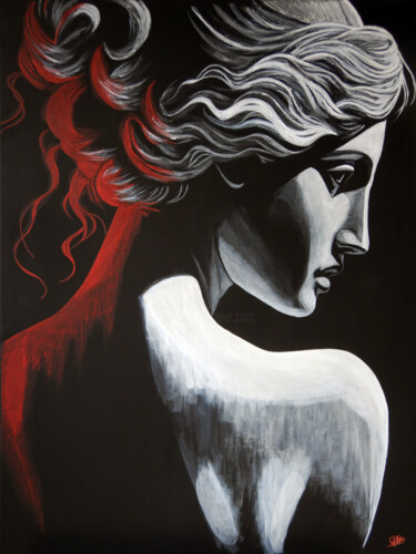 Malerei mit dem Titel "Passion" von Geoffrey Pallas, Original-Kunstwerk, Acryl