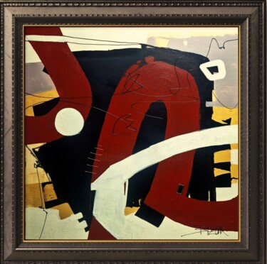 Schilderij getiteld "MOVEMENT VIII" door Sonja Brzak, Origineel Kunstwerk, Acryl Gemonteerd op artwork_cat.