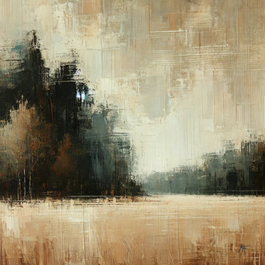 Digitale Kunst getiteld "Forest" door Loba-Nova Natalia, Origineel Kunstwerk, 2D Digital Work