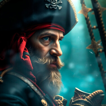 Arts numériques intitulée "A Gentleman of Fort…" par Valery Maslov, Œuvre d'art originale, Image générée par l'IA