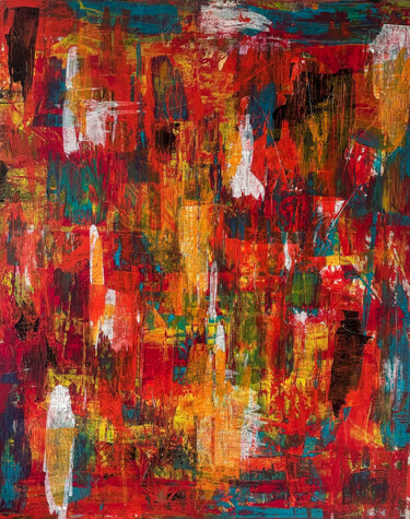 绘画 标题为“Das Bunte” 由Alexander Roth, 原创艺术品, 丙烯