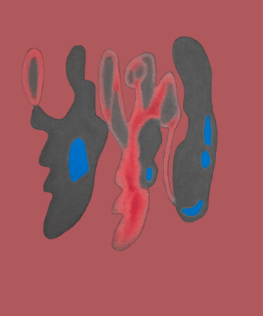 Arts numériques intitulée "Fusion Éthéré" par Yahya Ahssaini, Œuvre d'art originale, Peinture numérique