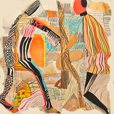 Digital Arts titled "Pe19" by Alya Veresk, Original Artwork, Digital Painting