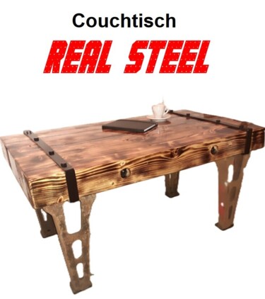 设计 标题为“Counchtisch Real St…” 由Manuel Simone, 原创艺术品, 家具