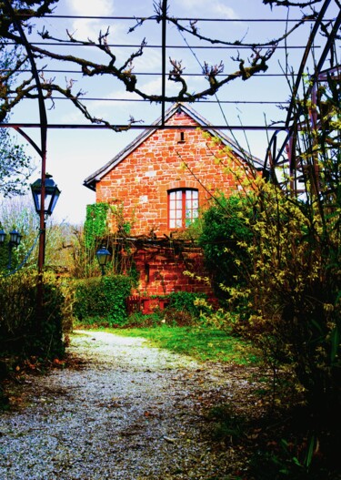 Fotografia zatytułowany „Collonges-La-Rouge…” autorstwa Patrick Hesnard, Oryginalna praca, Fotografia cyfrowa