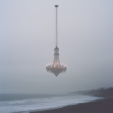 Digital Arts titled "Sky Chandelier 24" by Nikaleona, Original Artwork, AI generated image