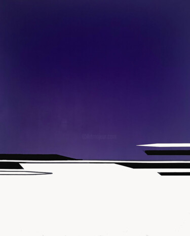 Breaking point, minimalist artwork 绘画 标题为“Breaking point, min…” 由Veronika Obushikhina, 原创艺术品, 丙烯