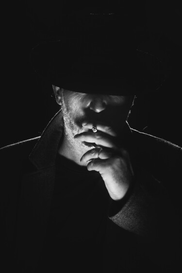 Shades of Noir 摄影 标题为“Shades of Noir” 由Leonardo Bandinelli, 原创艺术品, 数码摄影 安装在铝上