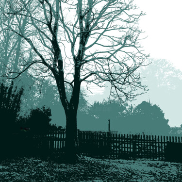 Photography titled "DEAD OF WINTER" by John Stanley, Original Artwork, Digital Photography