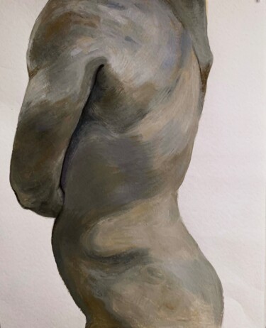 Schilderij getiteld "Des emotions 2" door Alexandra Efimova, Origineel Kunstwerk, Acryl