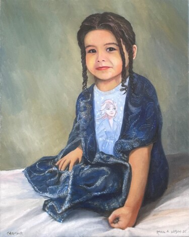 Painting titled "Carmina" by Raoul Watson, Original Artwork, Oil