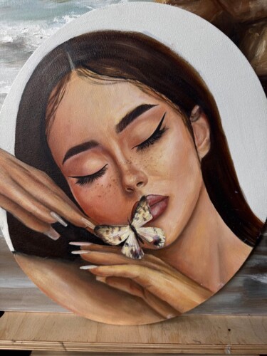 Painting titled "Silence" by Julia Miloslavskaya (J.Milo), Original Artwork, Oil
