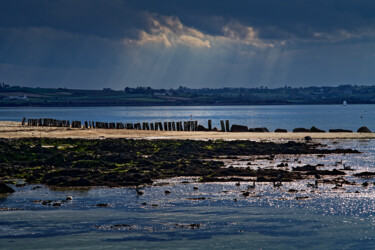 Photography titled "Carantec, coucher d…" by Thierry Martin, Original Artwork, Digital Photography