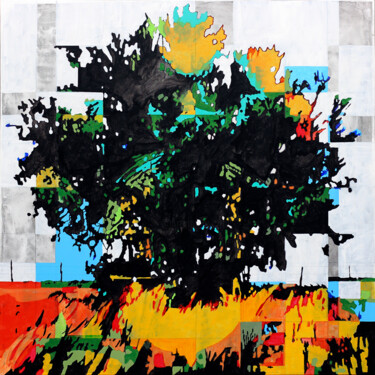 Pintura titulada "BURUTAL 21 - WERE T…" por Aleix Albareda, Obra de arte original, Acrílico Montado en Bastidor de camilla d…