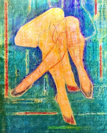 Pittura intitolato "S-crotches" da Conceycam, Opera d'arte originale, Acrilico