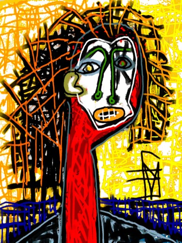 Arte digitale intitolato "GT86" da Franck Vidal, Opera d'arte originale, Pittura digitale