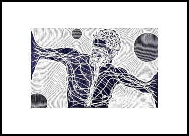 印花与版画 标题为“ERCOLE” 由Dario Imbò, 原创艺术品, Linocuts